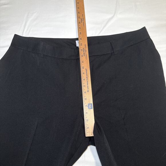 Monroe & Main Womens Pants 22W Black Wide Leg Trousers Career Office Pants NWT - Picture 6 of 14